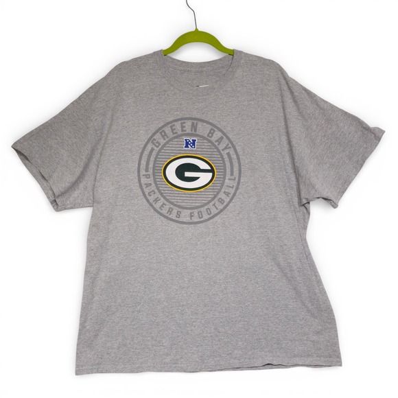 Team Apparel Other - Green Bay Packers NFL Team Apparel Men's 2XL Gray T Shirt Football